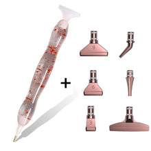 Afbeelding in Gallery-weergave laden, Premium Diamond Painting Ergonomische Pen Gouden Blad Accessoire