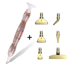 Afbeelding in Gallery-weergave laden, Premium Diamond Painting Ergonomische Pen Gouden Blad Accessoire