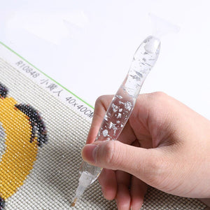 Premium Diamond Painting Ergonomische Pen Zilverblad Accessoire