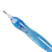 Afbeelding in Gallery-weergave laden, Premium Diamond Painting Ergonomische Pen Blauw Accessoire