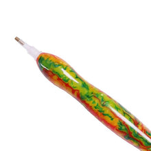 Afbeelding in Gallery-weergave laden, Premium Diamond Painting Ergonomische Pen Groen Accessoire