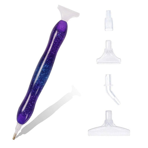 Ergonomische Premium Diamond Painting Pen Paars 5 Varianten