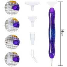 Afbeelding in Gallery-weergave laden, Premium Diamond Painting Pen Ergonomisch Paars 5 Varianten