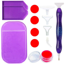 Afbeelding in Gallery-weergave laden, Premium Diamond Painting Pen Ergonomisch Paars 5 Varianten