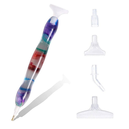 Premium Diamond Painting Ergonomische Pen Paars/Rood Accessoire