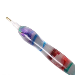 Premium Diamond Painting Pen Ergonomisch Paars/Rood Accessoire
