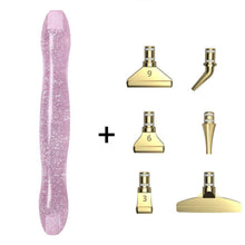 Afbeelding in Gallery-weergave laden, Premium Diamond Painting Ergonomische Pen Glitter Roze 5 Varianten