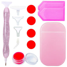Afbeelding in Gallery-weergave laden, Premium Diamond Painting Ergonomische Pen Glitter Roze 5 Varianten