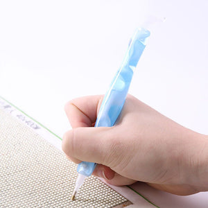 Premium Diamond Painting Pen Lichtblauwe Golven 5 Varianten