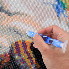 Afbeelding in Gallery-weergave laden, Premium Diamond Painting Pen Lichtblauwe Golven 5 Varianten