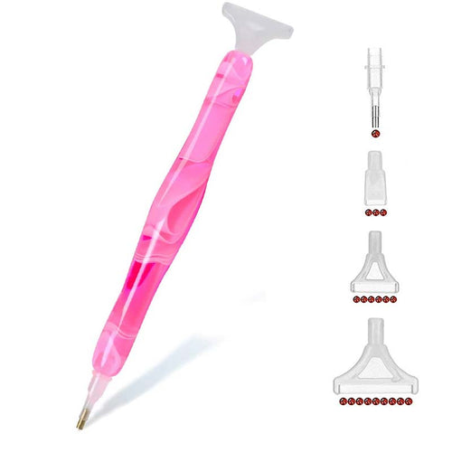 Premium Diamond Painting Pen Roze Golven 5 Varianten