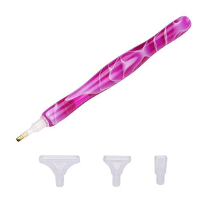 Premium Diamond Painting Pen Golven Paars 5 Varianten