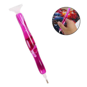 Premium Diamond Painting Pen Golven Paars 5 Varianten