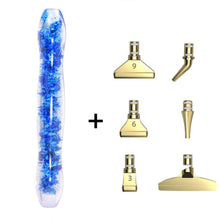 Afbeelding in Gallery-weergave laden, Premium Ergonomische Pen Diamond Painting Blauwe Bloemen 5 Varianten