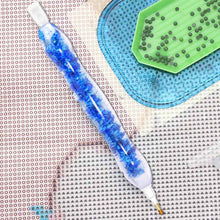 Afbeelding in Gallery-weergave laden, Premium Ergonomische Pen Diamond Painting Blauwe Bloemen 5 Varianten