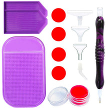 Afbeelding in Gallery-weergave laden, Premium Diamond Painting Pen Ergonomisch Donkerpaars 5 Varianten