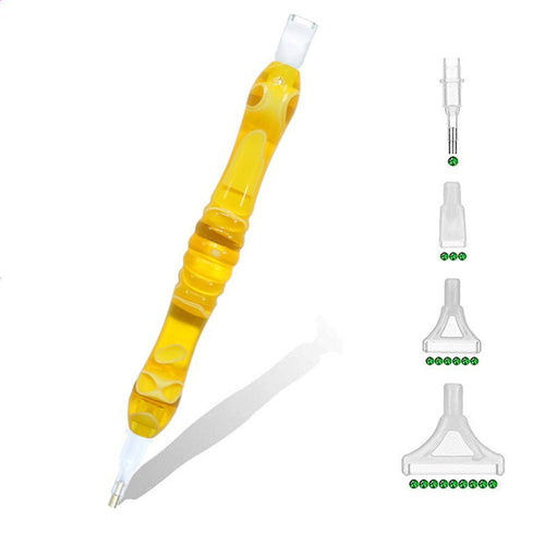 Premium Diamond Painting Pen Geel 5 Varianten