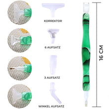 Afbeelding in Gallery-weergave laden, Premium Diamond Painting Pen Groen 5 Varianten