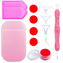 Afbeelding in Gallery-weergave laden, Premium Diamond Painting Pen Roze 5 Varianten