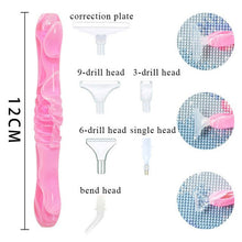 Afbeelding in Gallery-weergave laden, Premium Diamond Painting Pen Roze 5 Varianten