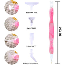 Afbeelding in Gallery-weergave laden, Premium Diamond Painting Pen Roze Golven 5 Varianten