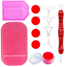 Afbeelding in Gallery-weergave laden, Premium Diamond Painting Pen Rood 5 Varianten