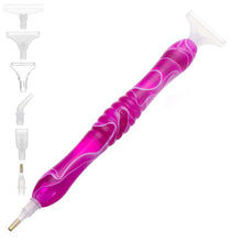 Afbeelding in Gallery-weergave laden, Premium Diamond Painting Pen Paars 5 Varianten