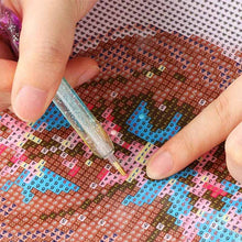 Afbeelding in Gallery-weergave laden, Pen &quot;Spiral Rainbow&quot; Diamond Painting Accessoire