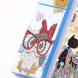 Diamond Painting Pennenhouder Uil