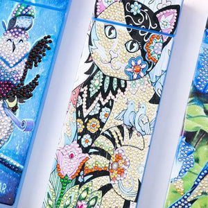 Diamond Painting Pen Doos Kat