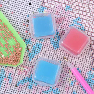 Diamond Painting Wascontainer met 6 Wasaccessoires