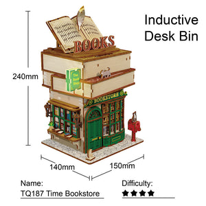 Miniatuurhuisje Tijd Boekwinkel