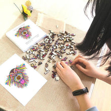 Afbeelding in Gallery-weergave laden, Houten Puzzel - Blauwe Mopshond