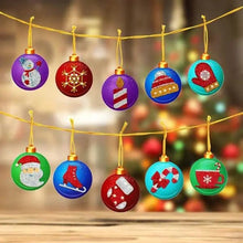 Afbeelding in Gallery-weergave laden, Kerstboom Hanger met Set van 10 Stuks