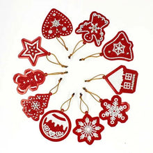 Afbeelding in Gallery-weergave laden, Kerstboom Hanger 10 stuks Set