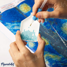 Afbeelding in Gallery-weergave laden, Diamond Painting - Planeten uit de lucht Diamond Painting Ontdek de wereld, ontdek de wereld