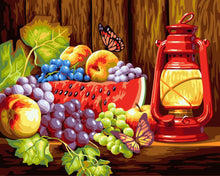 Afbeelding in Gallery-weergave laden, Schilderen op Nummer - Tafel met Fruit
