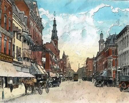 Schilderen op Nummer - 200 jaar geleden