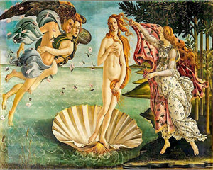 Schilderen op Nummer - Botticelli - De geboorte van Venus