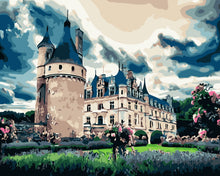 Afbeelding in Gallery-weergave laden, Schilderen op Nummer - Kasteel en tuin