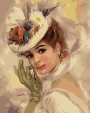 Afbeelding in Gallery-weergave laden, Schilderen op Nummer - Elegante jonge vrouw