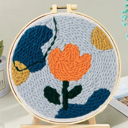 Punch Needle pakket Bloeiende tulp