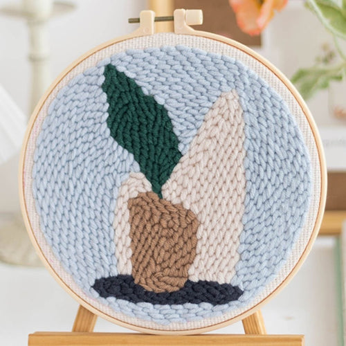 Punch Needle pakket Potplant
