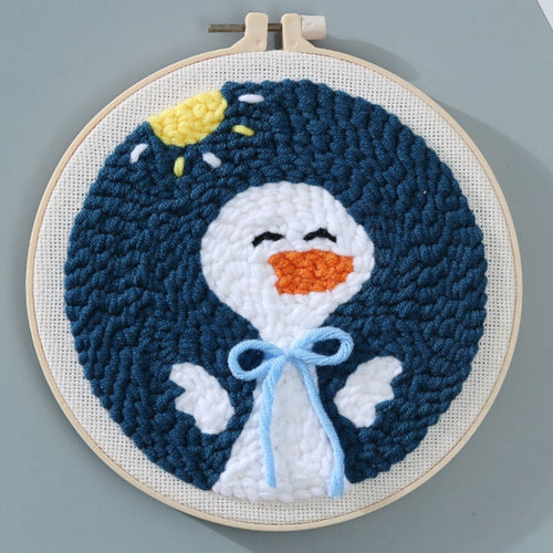 Punch Needle pakket Klein eendje