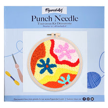 Afbeelding in Gallery-weergave laden, Punch Needle pakket Bloemen in de herfst