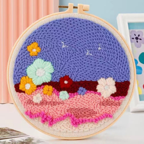 Punch Needle pakket Woestijnbloei
