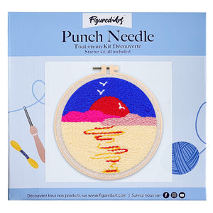 Punch Needle pakket Woestijnzon