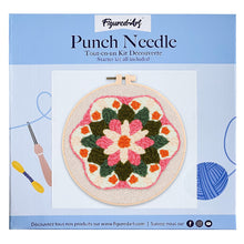 Afbeelding in Gallery-weergave laden, Punch Needle pakket Bloemkroon