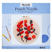 Afbeelding in Gallery-weergave laden, Punch Needle pakket Kleurrijke Takken op een Beige achtergrond