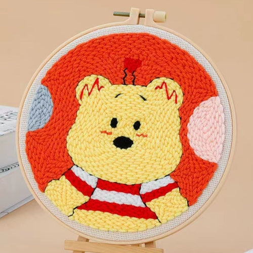 Punch Needle pakket Schattige kleine beer